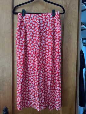 Sezane Moisa Skirt Cara Rouge - Size 36